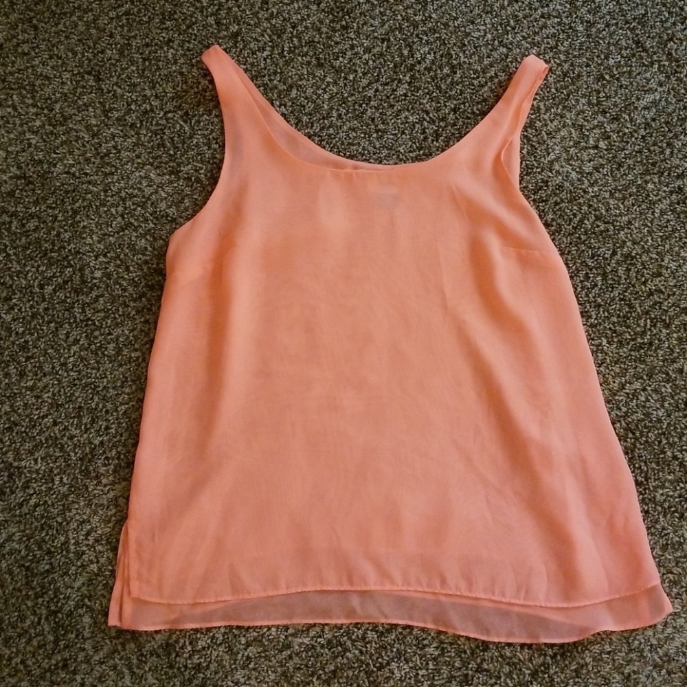 Peach tank top